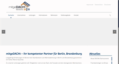 Desktop Screenshot of mitgedacht-handwerk.de
